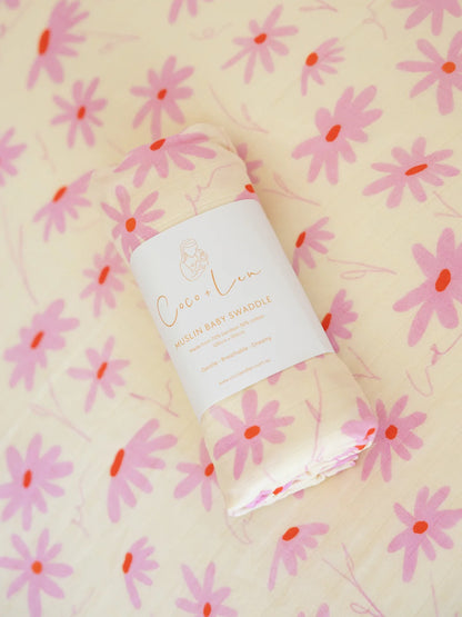 Bloom Belle Baby Muslin Swaddle