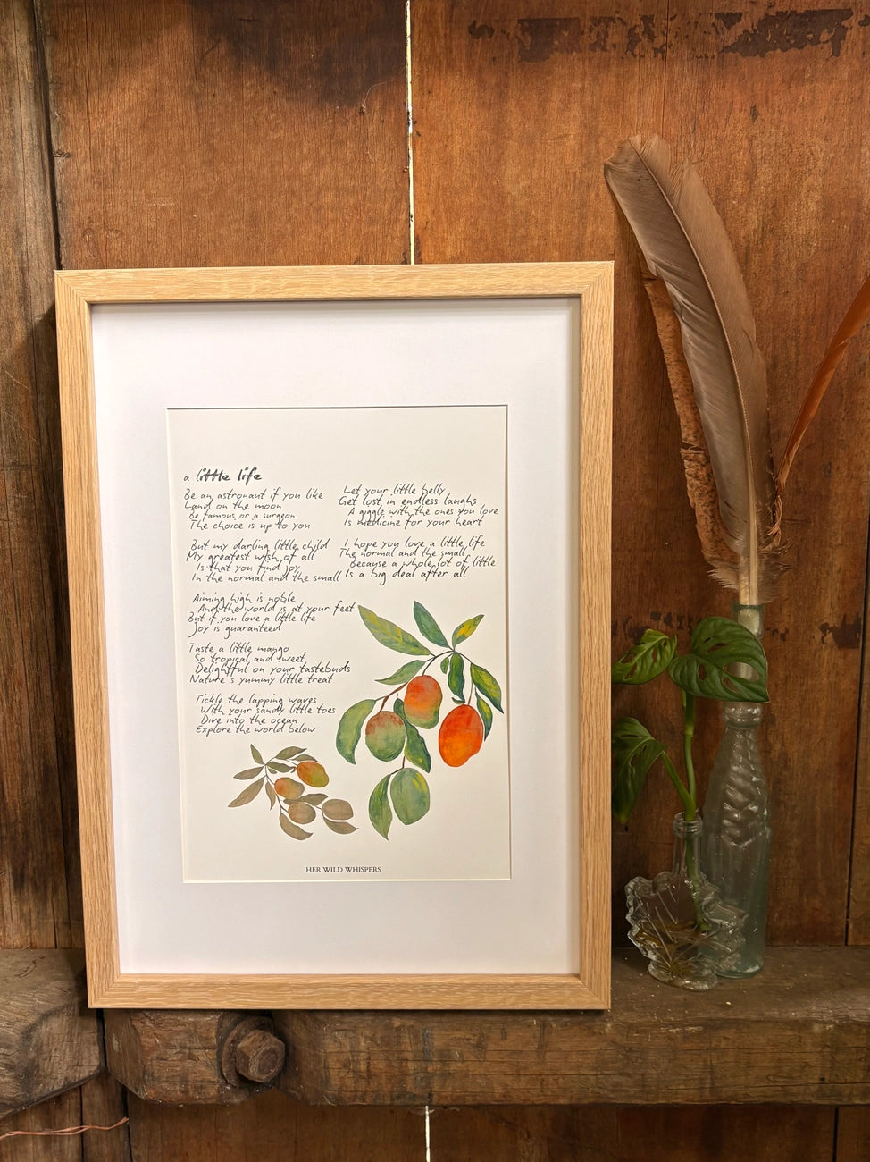 A Little Life - Her Wild Whispers art print