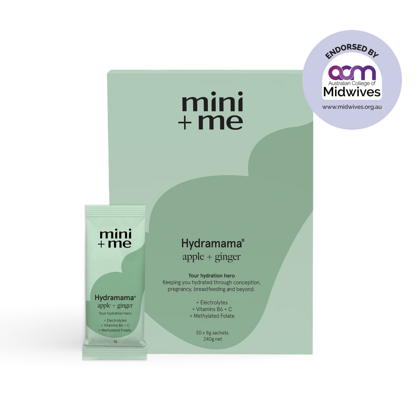 Hydramama Apple + Ginger - 30 x 8g Sachets
