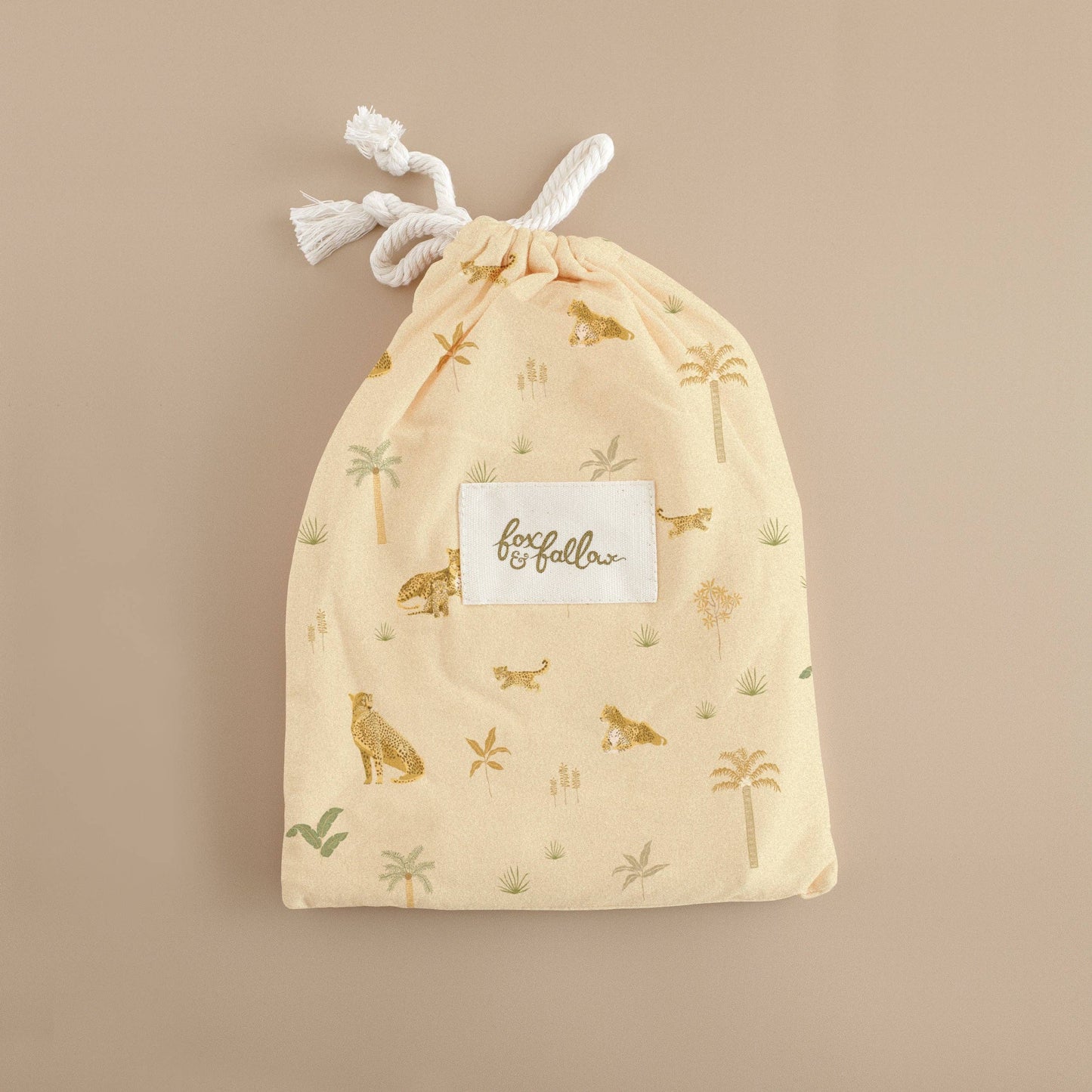 Little Leopards Dinos Bassinet Sheet Desert Palms Organic Fitted Bassinet Sheet/Change Pad Cover