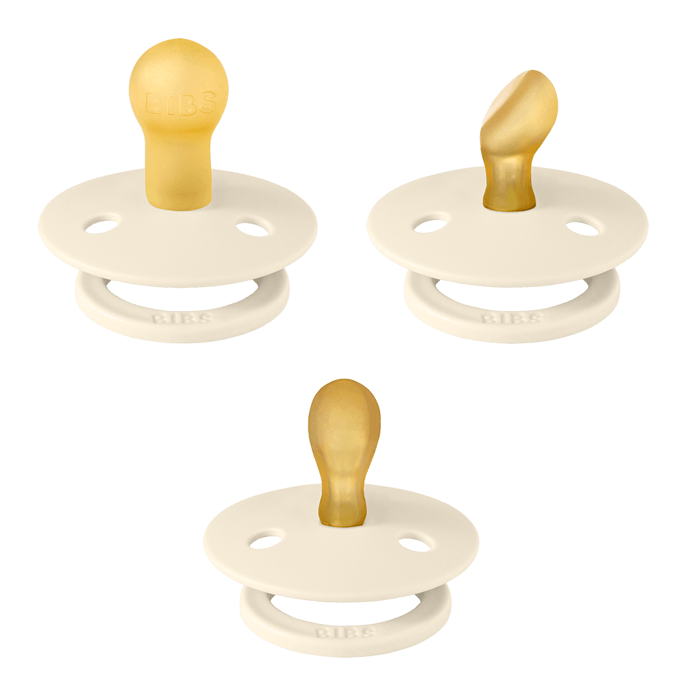 BIBS Try-it Colour 3 pack - Ivory