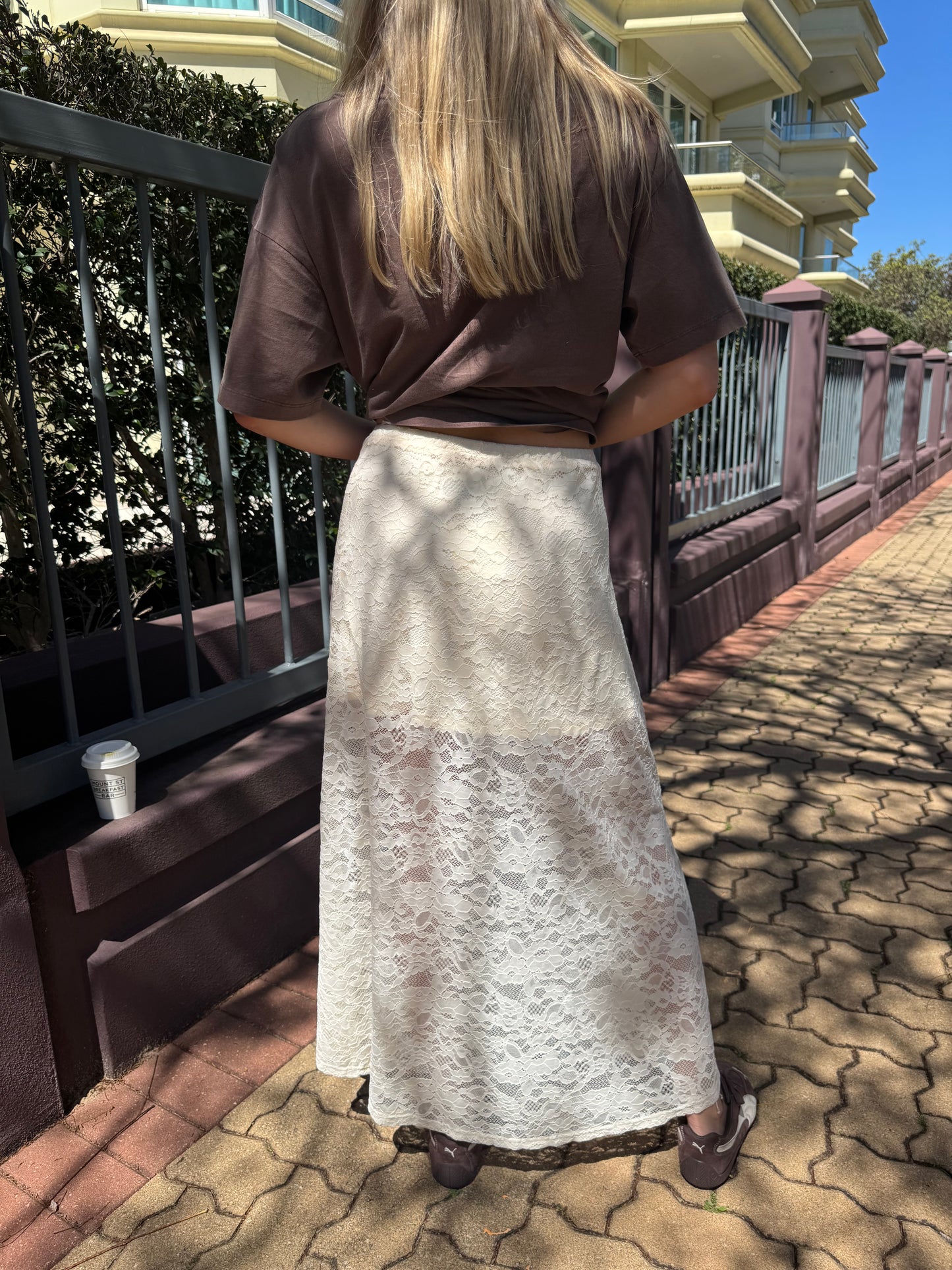 CLARA LACE MAXI SKIRT