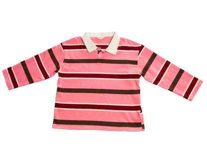 LITTLE. THE LABEL - RAE RUGBY SHIRT ICED VOVO