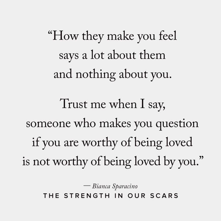 The Strength In Our Scars by Bianca Sparacino