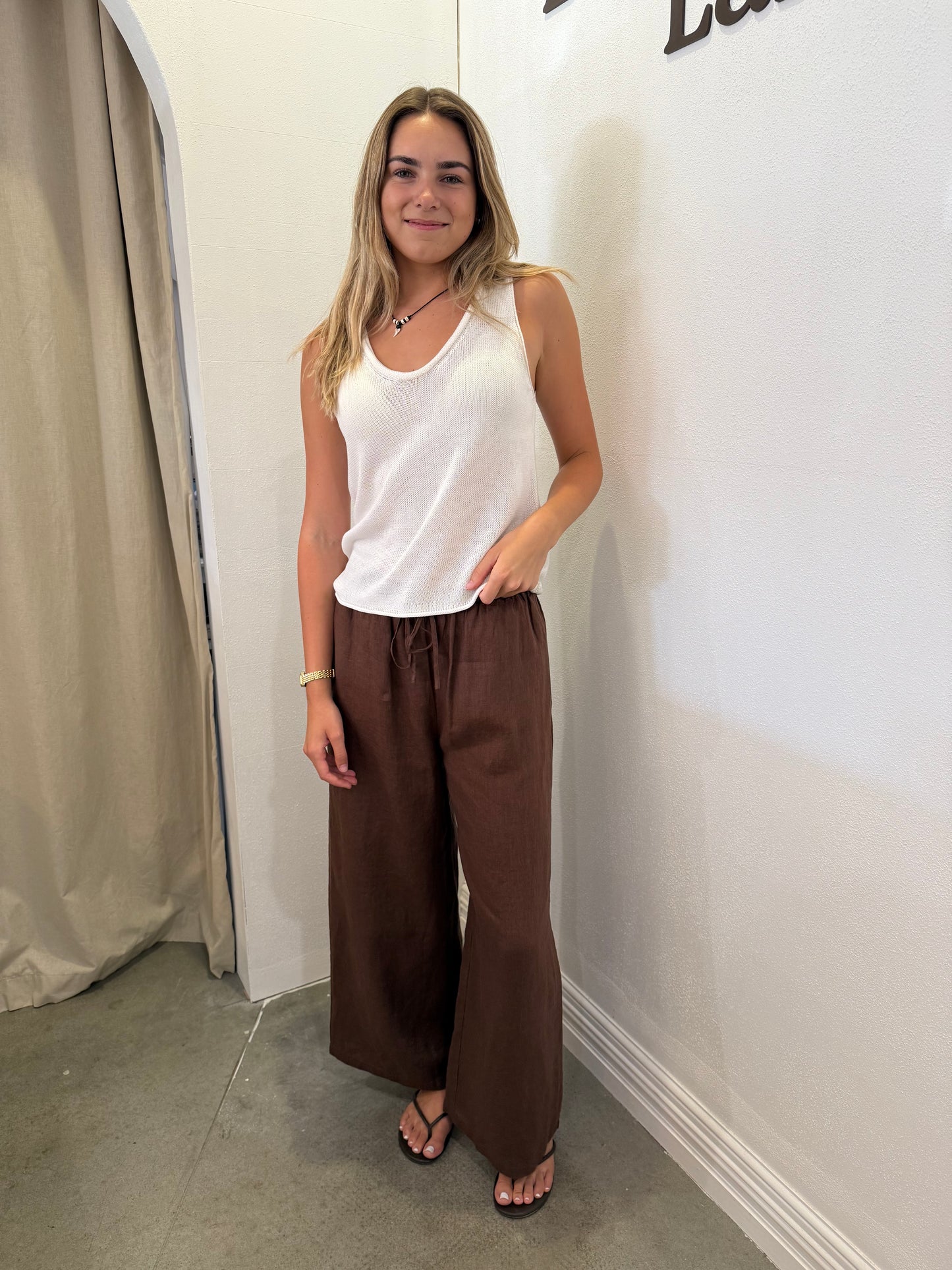 Scoop Spring Tank - Milk