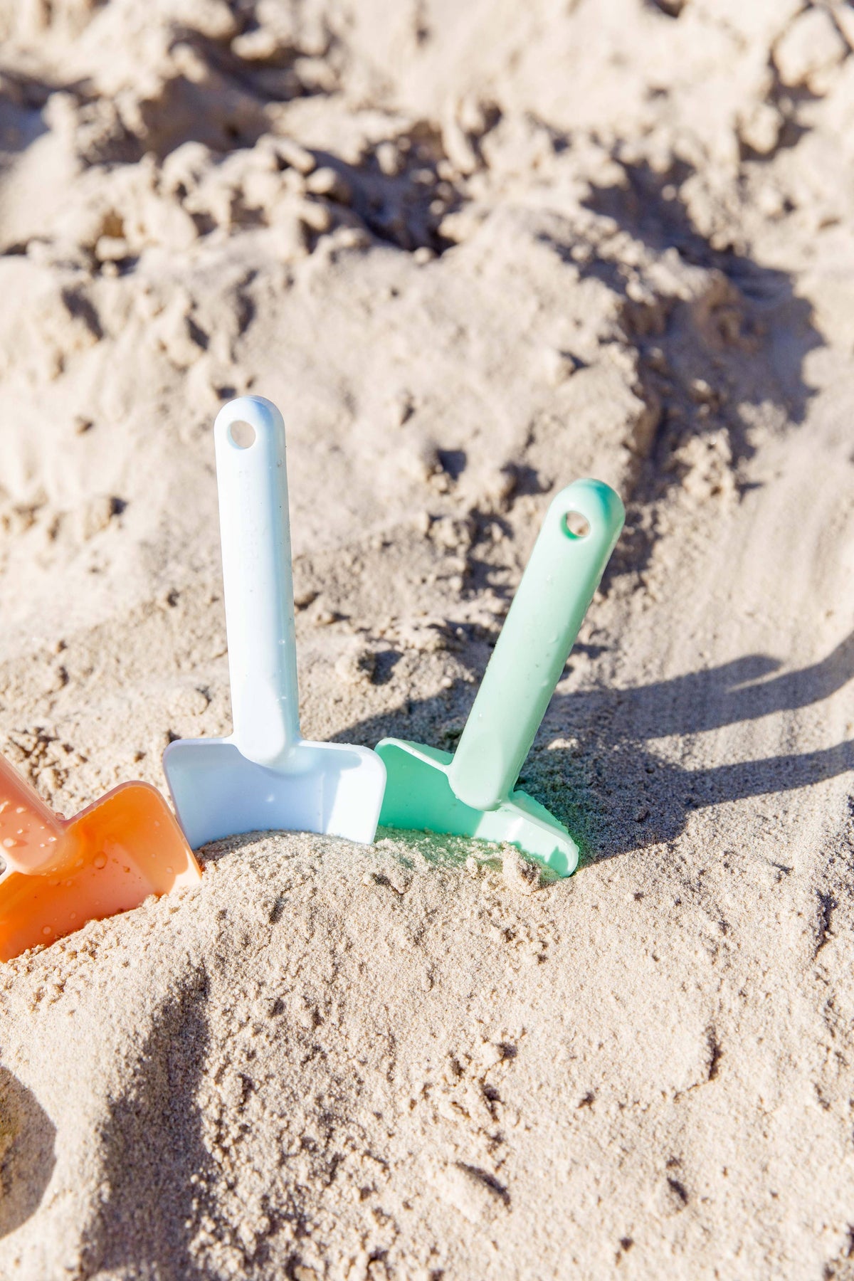 Kids beach spade / shovel - Little Diggers : Mint