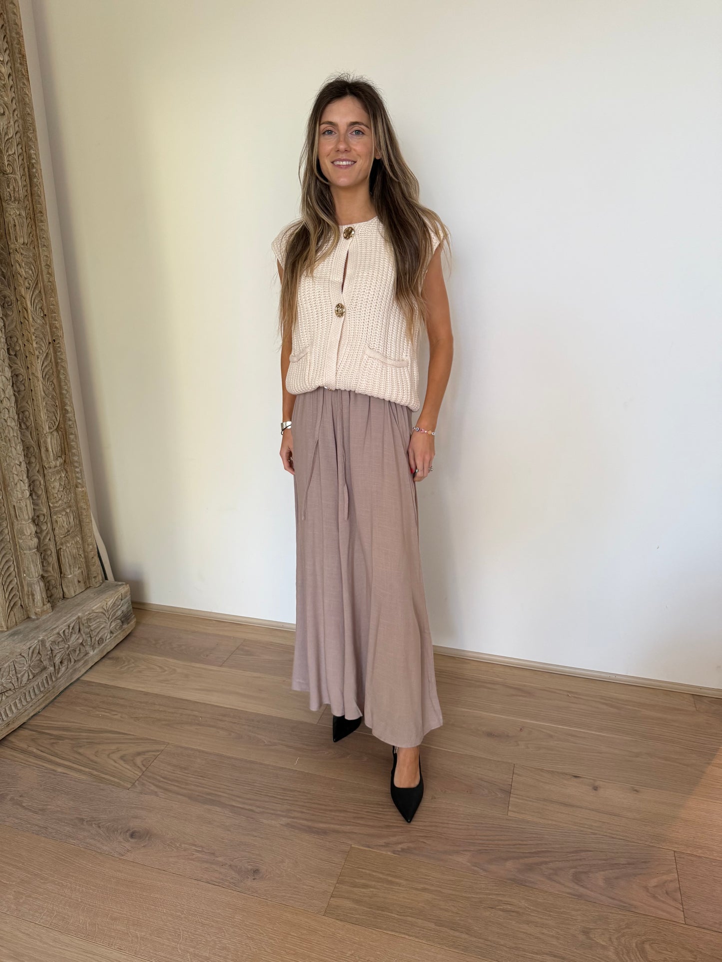 NINA PANTS - CLAY