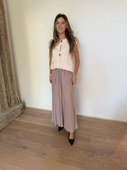 NINA PANTS - CLAY