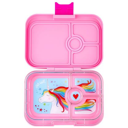 Yumbox Panino 4 Compartment Bento Box - Pink - Unicorn