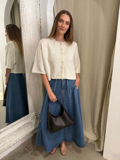 BEAU CARDI - CREAM