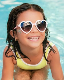 Heart Toddler Sunglasses – Milkshake (0-3 years)