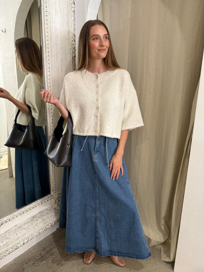 BEAU CARDI - CREAM