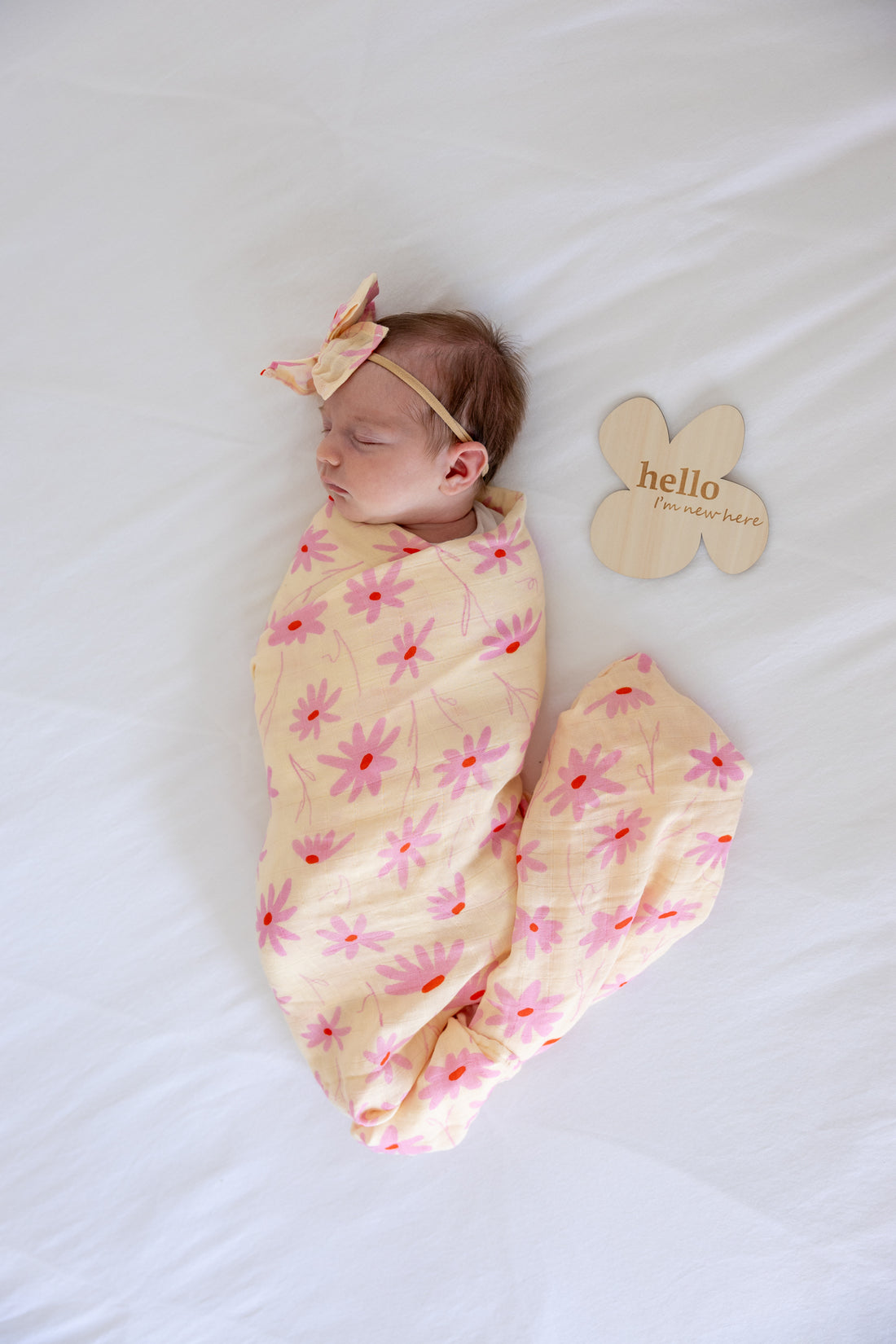 Bloom Belle Baby Muslin Swaddle