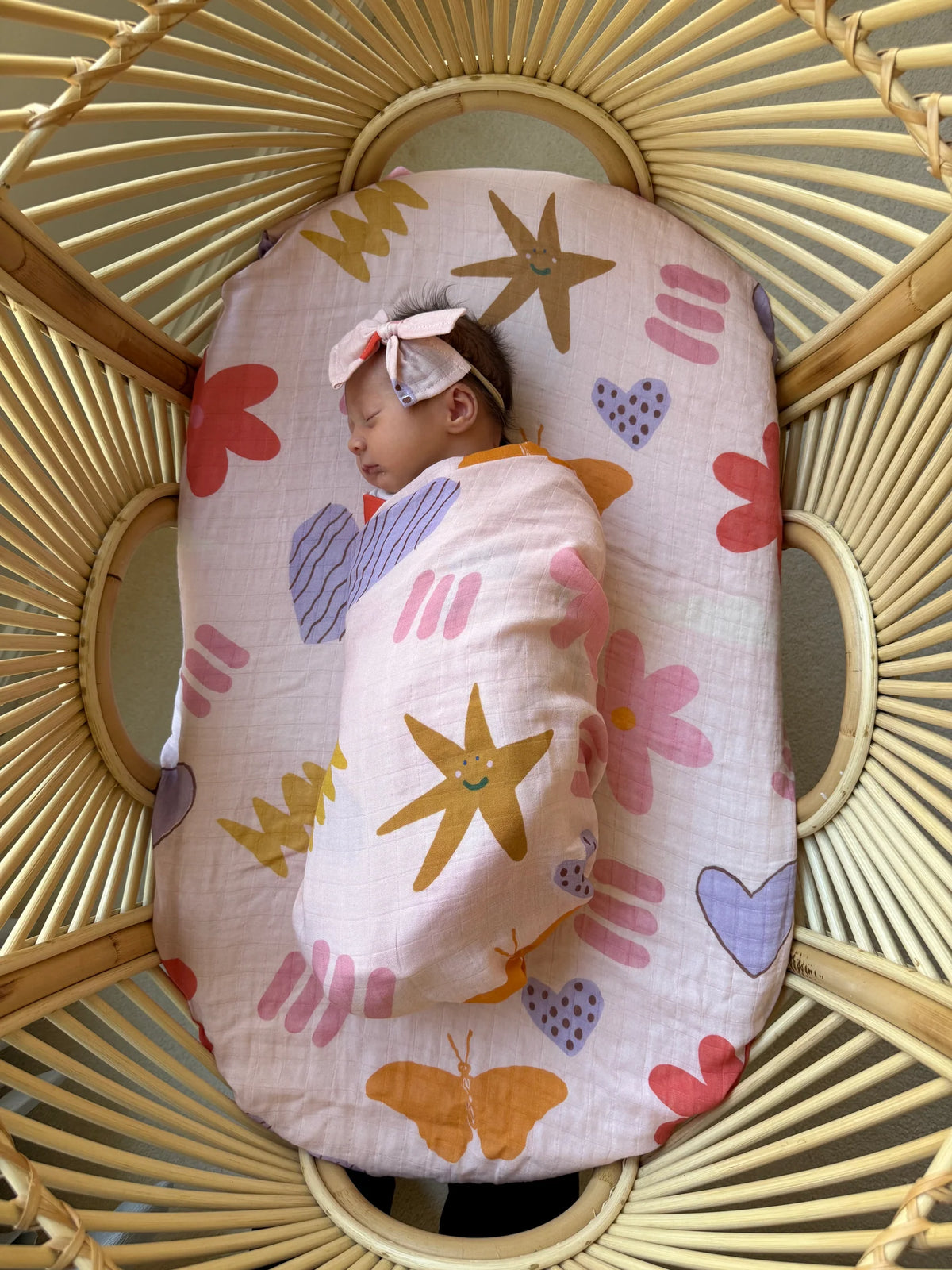 Pretty Pop Baby Muslin Swaddle