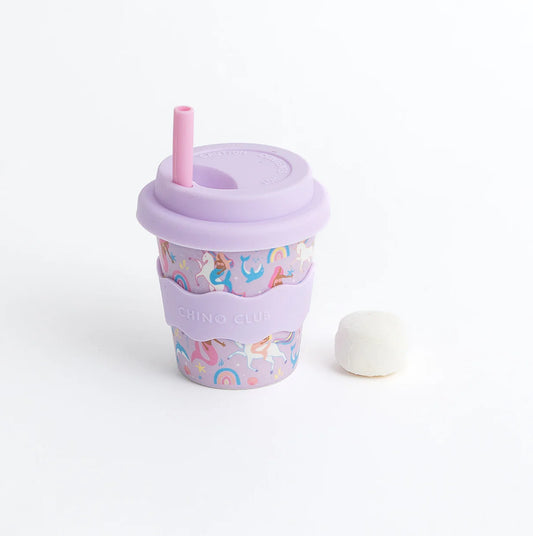 Mermaids and Unicorns Babychino Cup 4oz