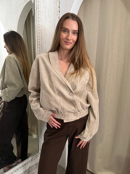 ELLIS JACKET - STONE