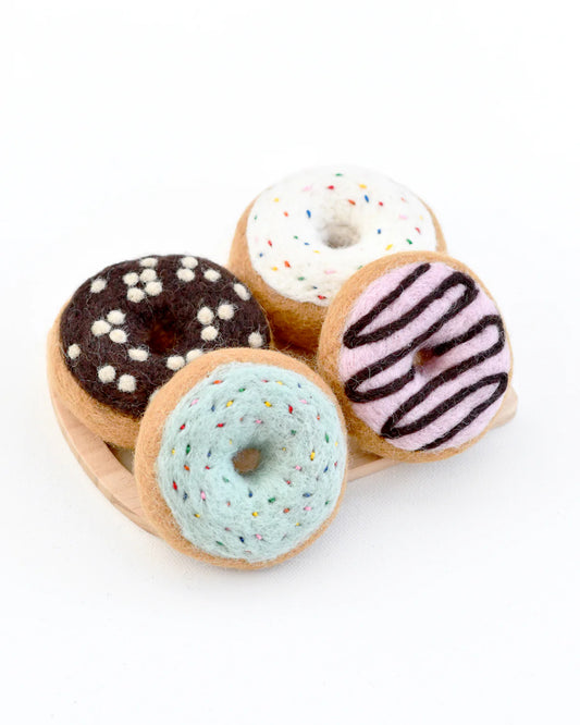 Felt Doughnuts Donuts (Set of 4)