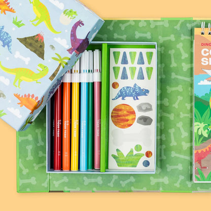 Colouring Set - Dinosaurs