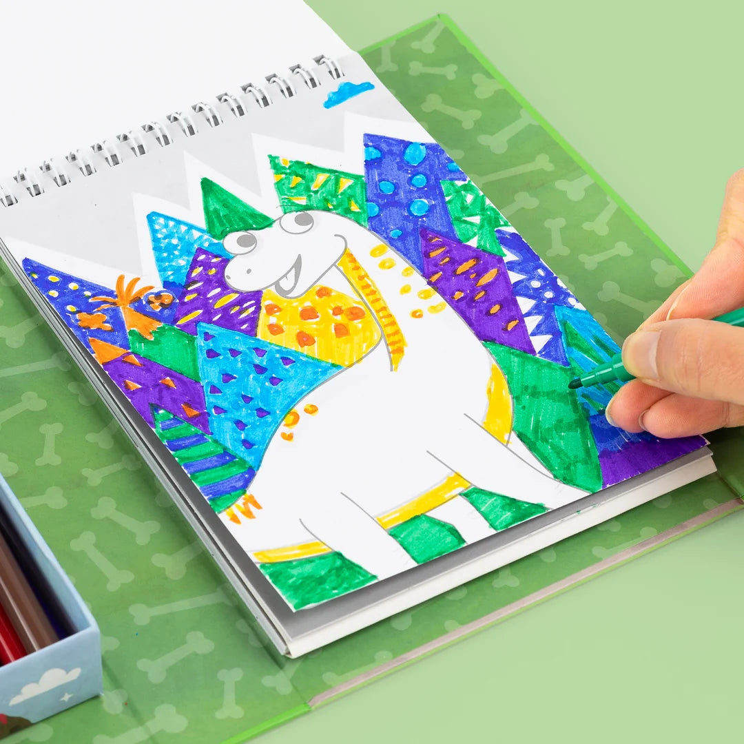 Colouring Set - Dinosaurs