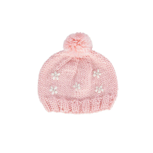 Daisy Beanie - Pink