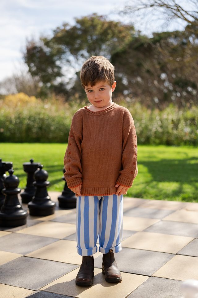 Organic Starlight Knit Pull Over - Earth