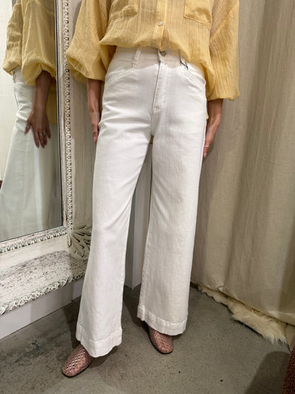 HAYES DENIM JEAN - WHITE