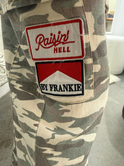 ARCHER CARGO PANTS - SAND CAMO