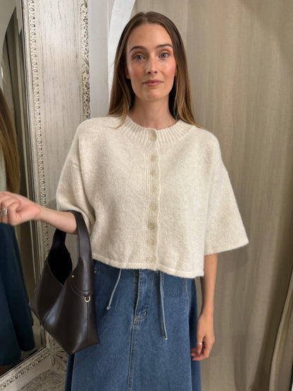 BEAU CARDI - CREAM