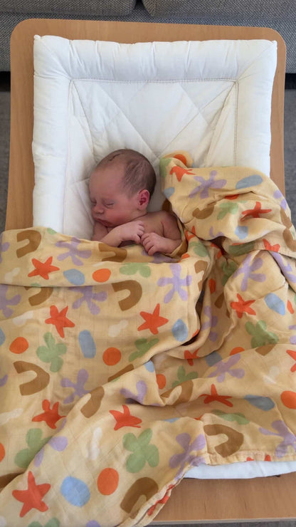 Playtime Whimsy Baby Muslin Swaddle