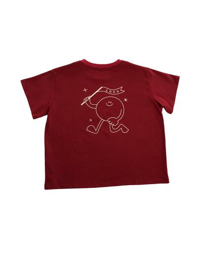 LITTLE. THE LABEL CRAZY FLAG LOU TEE