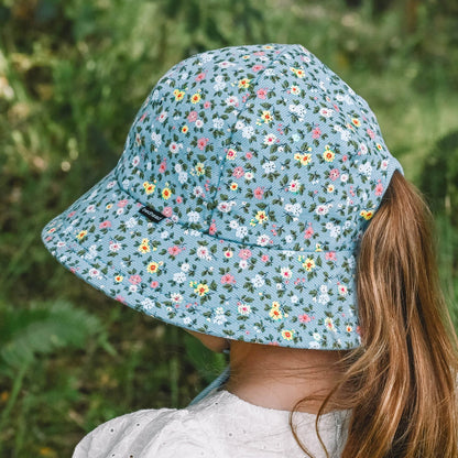Ponytail Bucket Sun Hat - Heidi