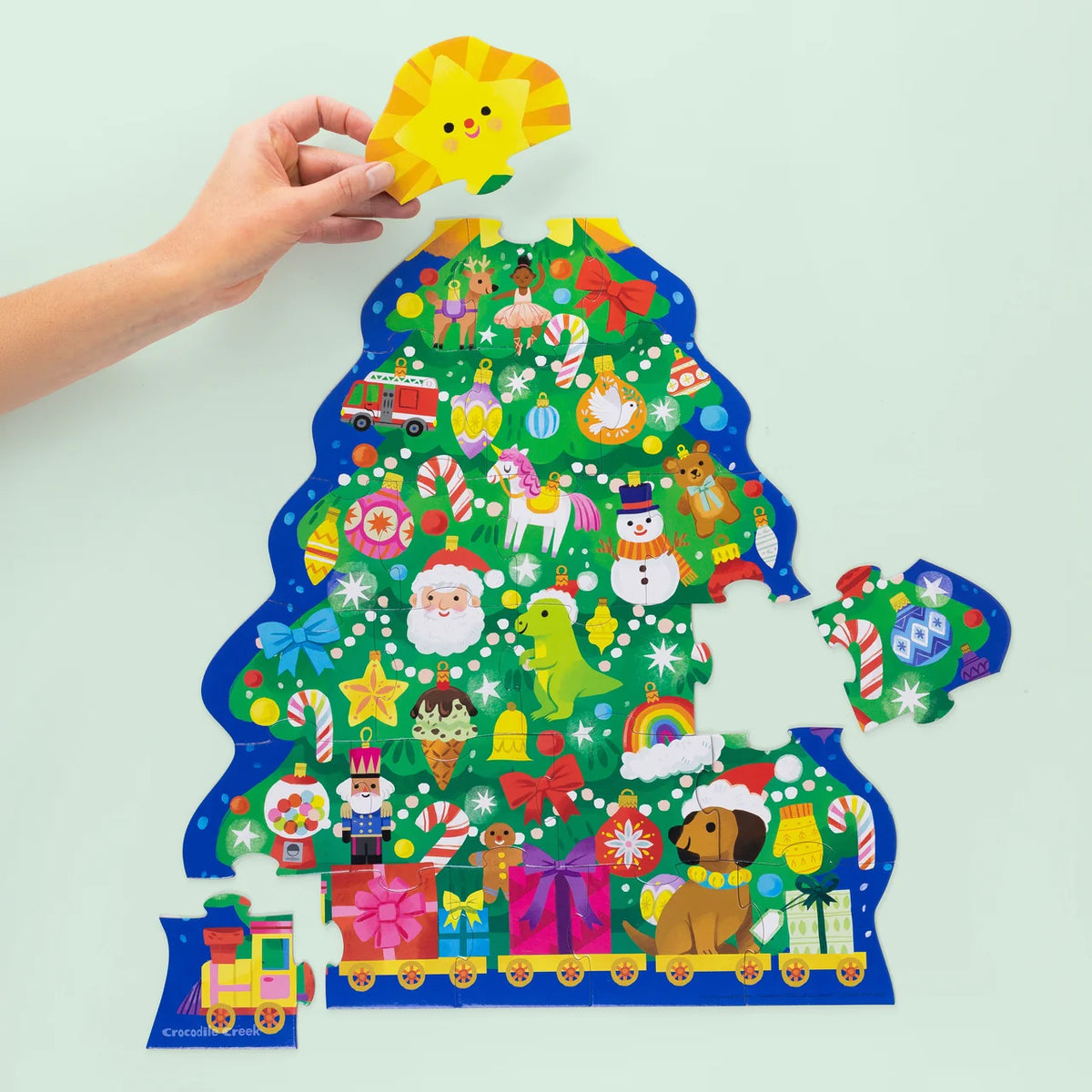 Classic Floor Puzzle 24pc - Christmas Tree