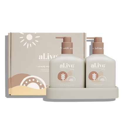 Al.ive Body Baby Hair & Body Duo - Calming Oatmeal