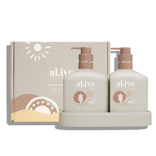 Al.ive Body Baby Hair & Body Duo - Calming Oatmeal