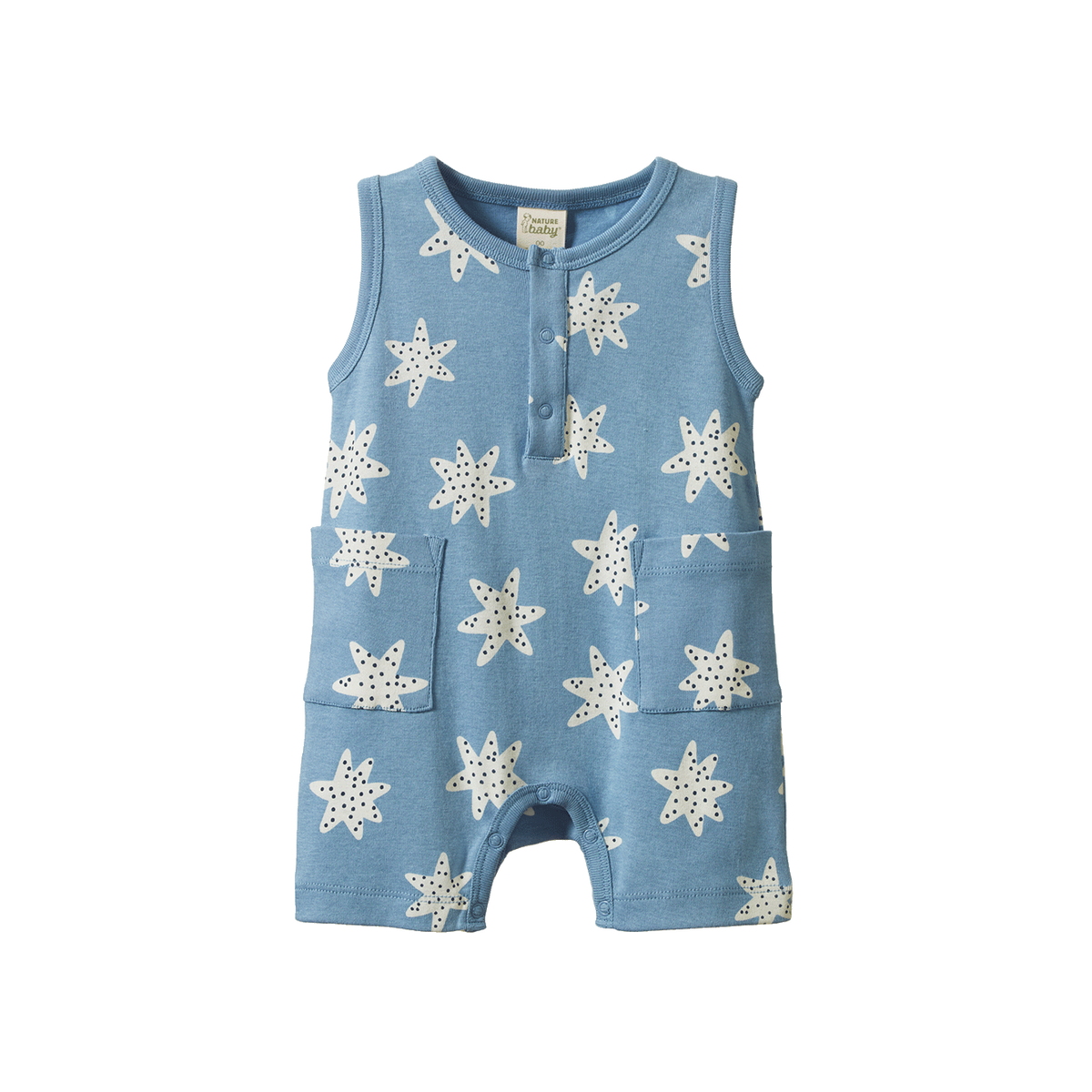 Camper Suit- Sea Stars Print