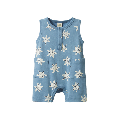 Camper Suit- Sea Stars Print