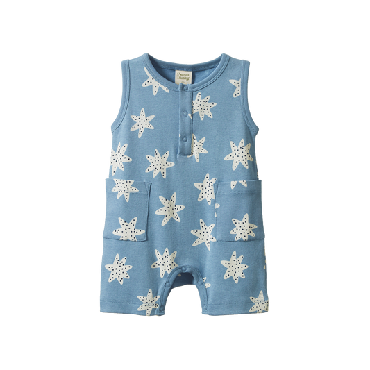 Camper Suit- Sea Stars Print