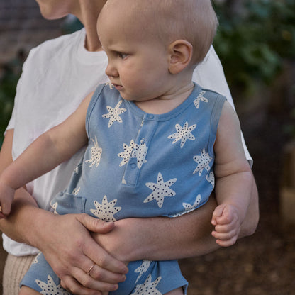 Camper Suit- Sea Stars Print