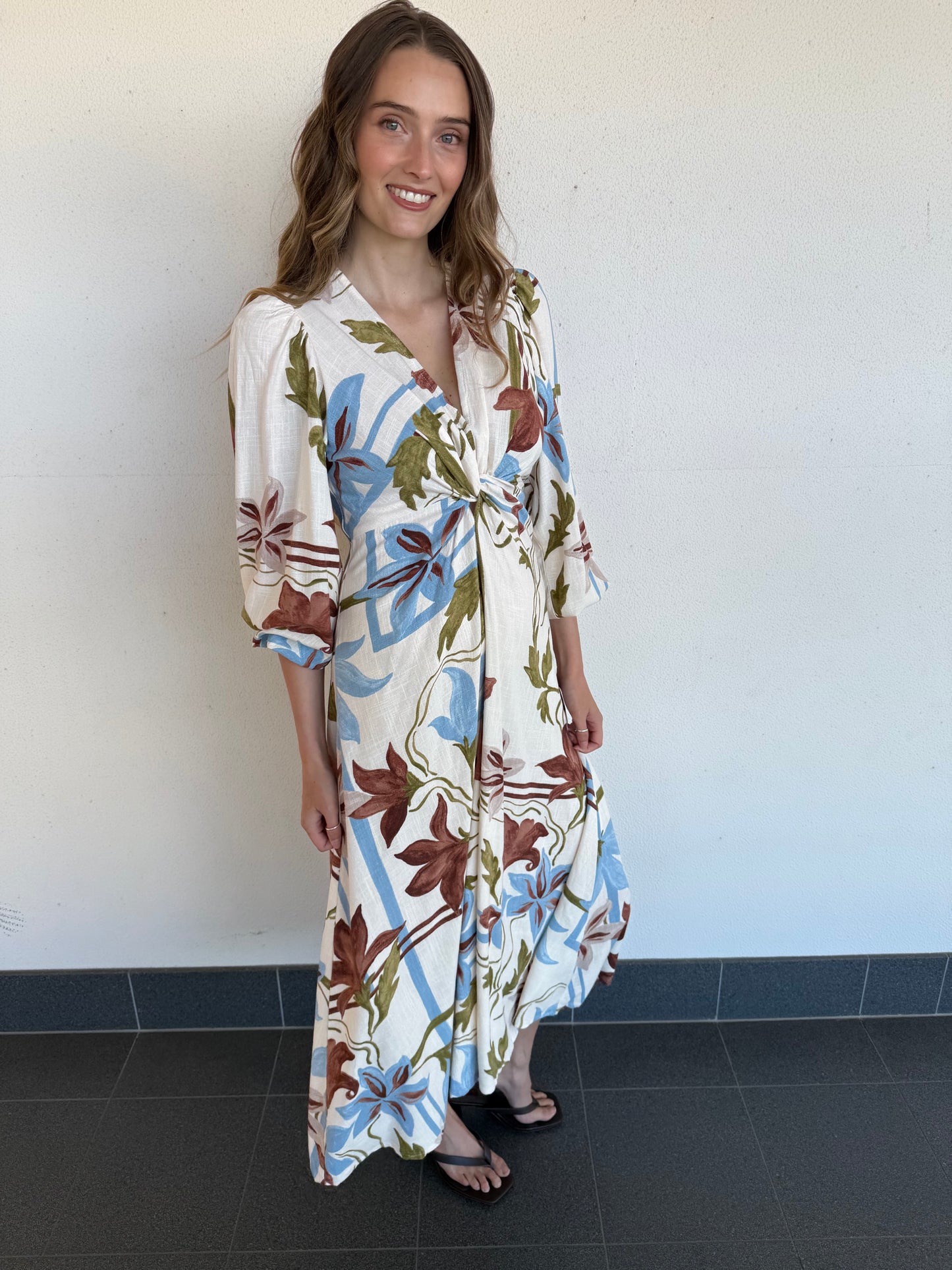 ALBA MIDI DRESS