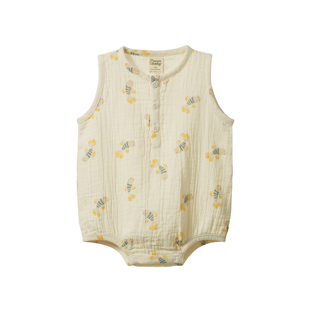 Cedar Suit Muslin- Fish Fable Print