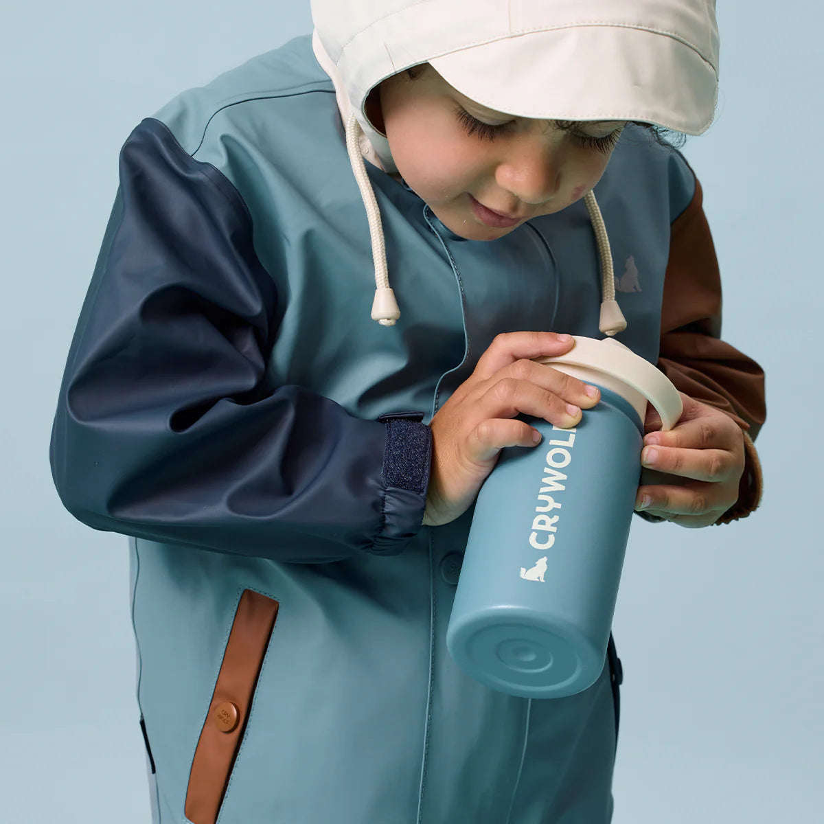Drink Bottle - Stone Blue
