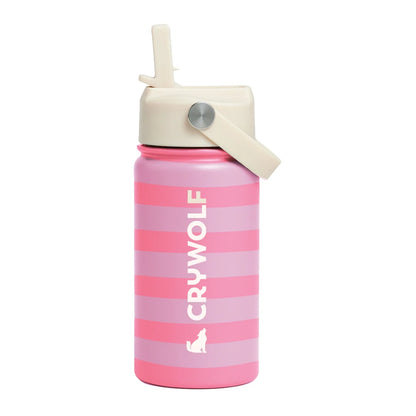 Drink Bottle (400ml) Flamingo Stripe
