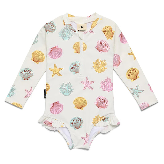 Baby Long Sleeve Swimsuit - Little Shell