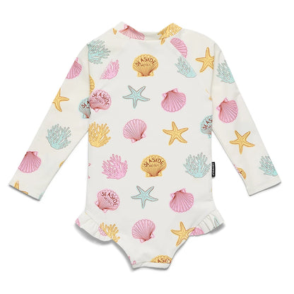 Baby Long Sleeve Swimsuit - Little Shell