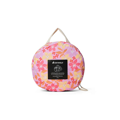 Packable Duffle Bag - Poolside Colourblock