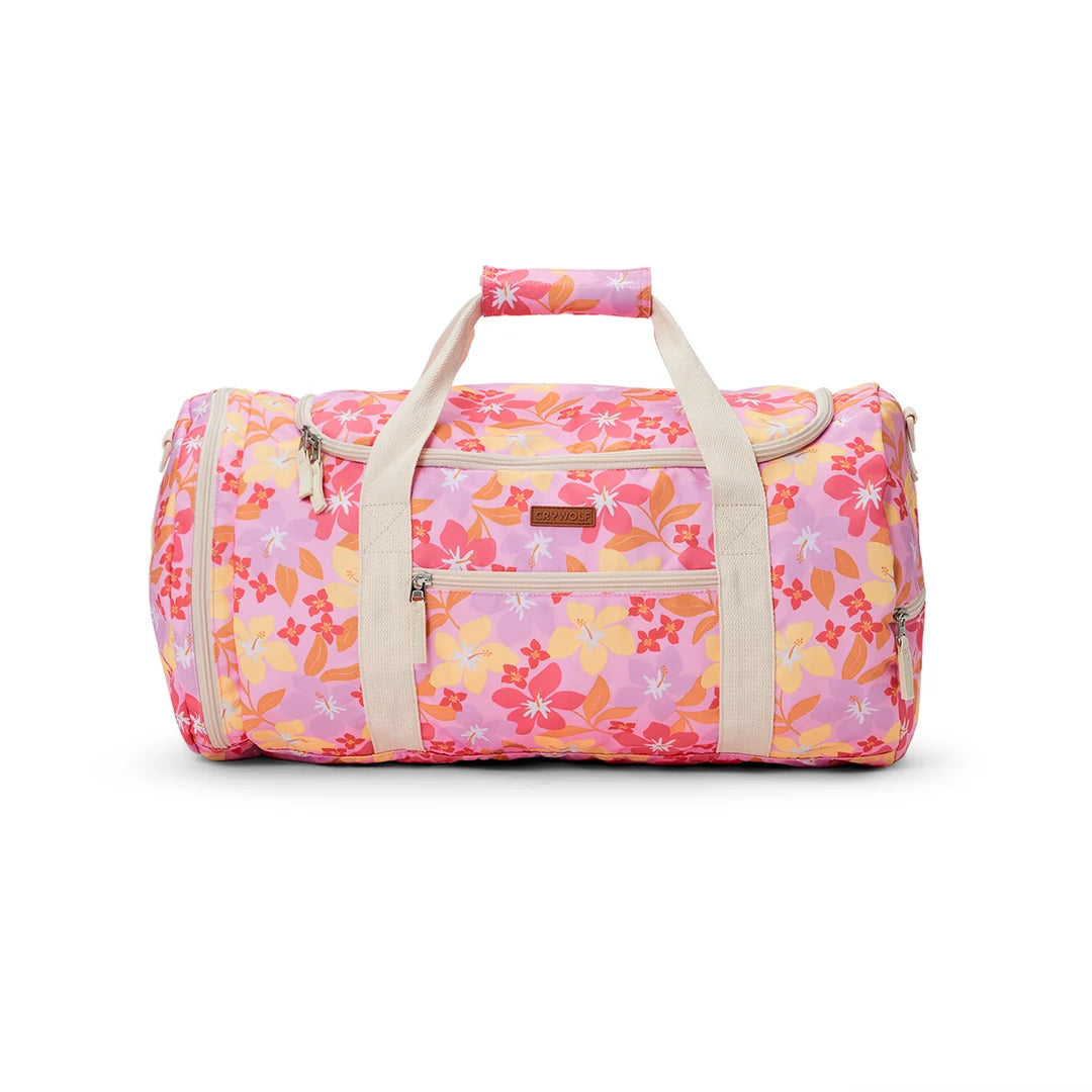 Packable Duffle Bag - Poolside Colourblock