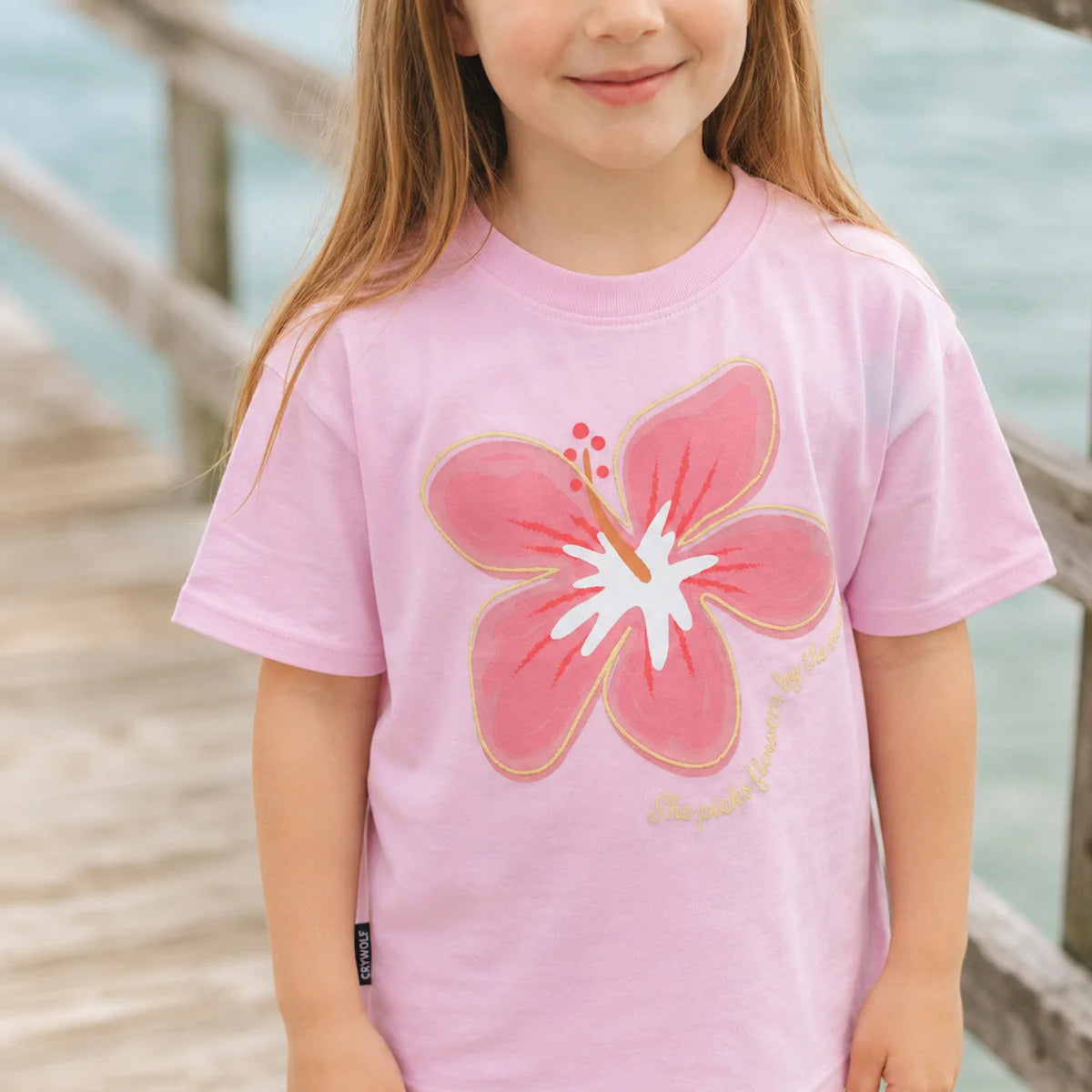 Sun Smart T-Shirt - Hibiscus Daze