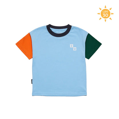 Sun Smart T-Shirt - Seaside Colourblock