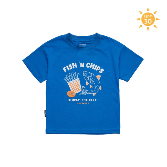 Sun Smart T-Shirt - Fish 'n Chips