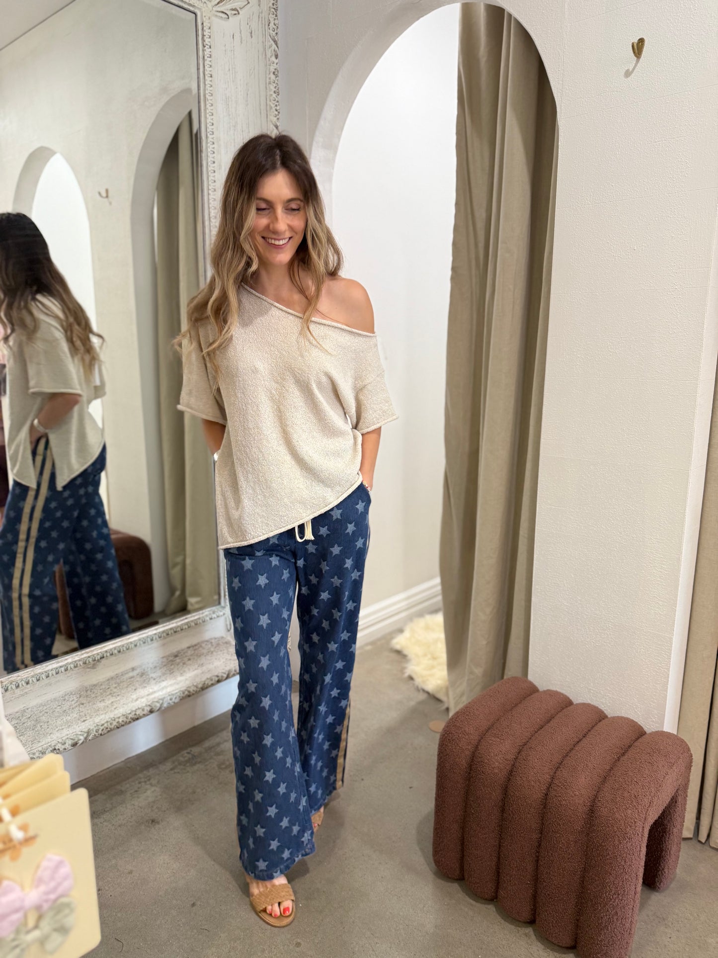 STELLA PANTS - DENIM STAR